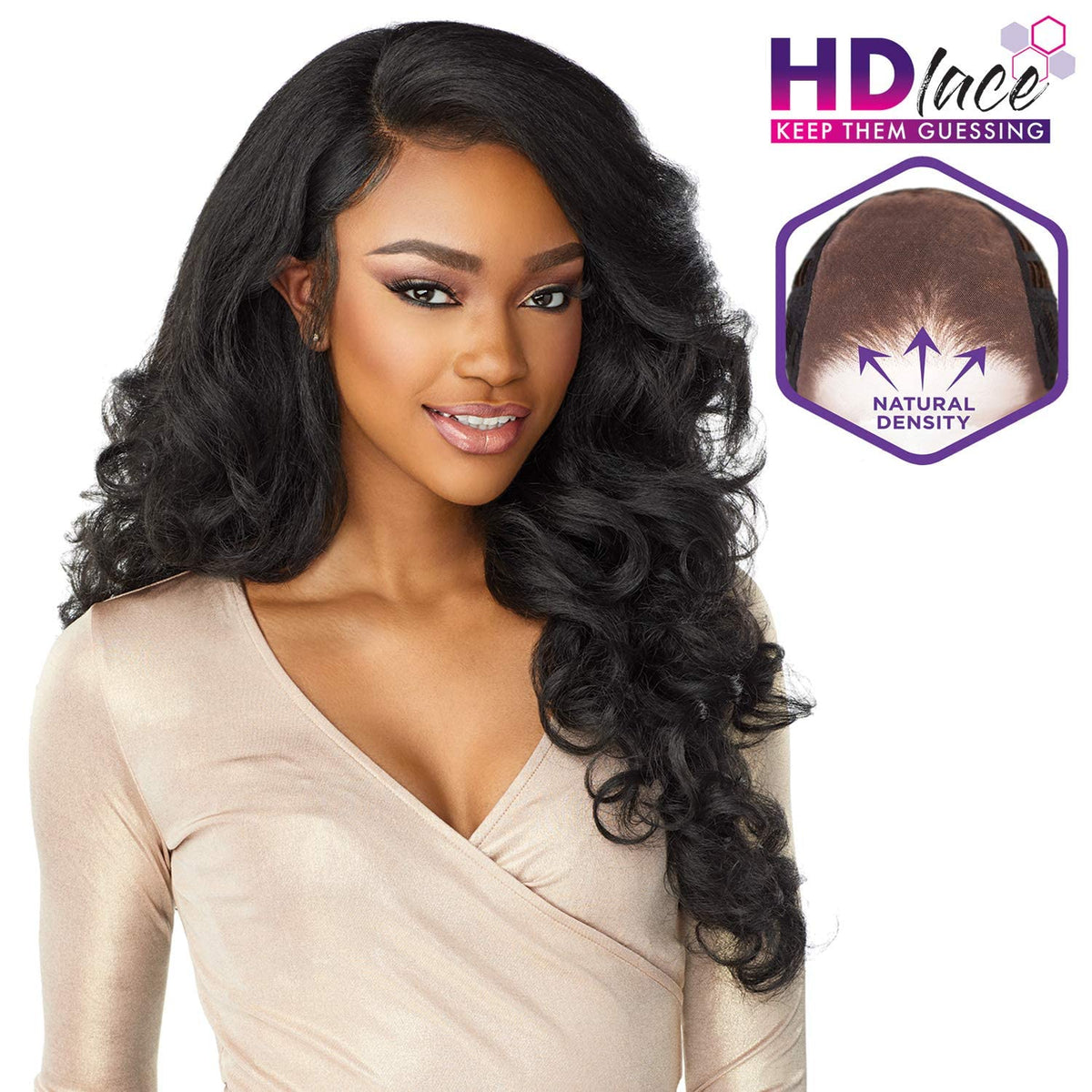 Sensationnel What Lace 13x6 Wig-Latisha, FLAMBOYAGESAND