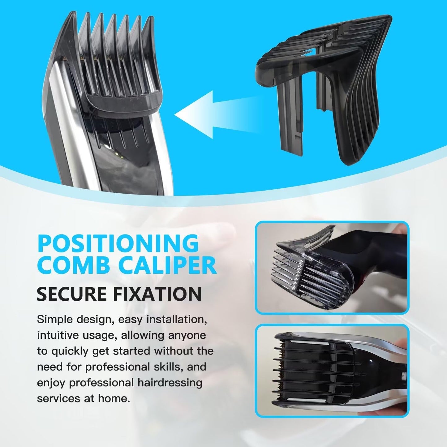 Hair Clipper Trimmer Comb Replacement Fit for Philips HC5410 HC5440 HC5442 HC5446 HC5447 HC5450 HC7452 Beauty and Personal Care YKISON