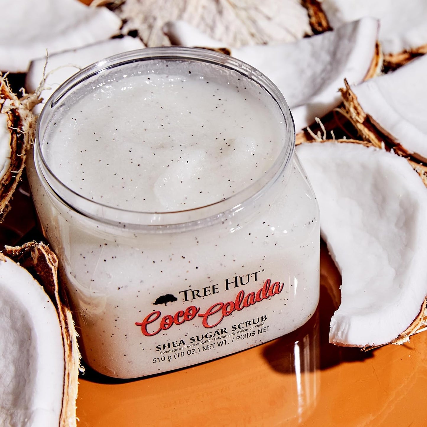 Tree Hut Coco Colada Body Scrub, Exfoliating & Hydrating Sugar Scrub with Shea Butter & Essential Oils, Smooth Skin, Body Exfoliator For All Skin Beauty & Personal Care Tree Hut