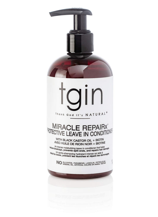 tgin Protective Leave In Conditioner - Restores Moisture & Shine - 13 oz