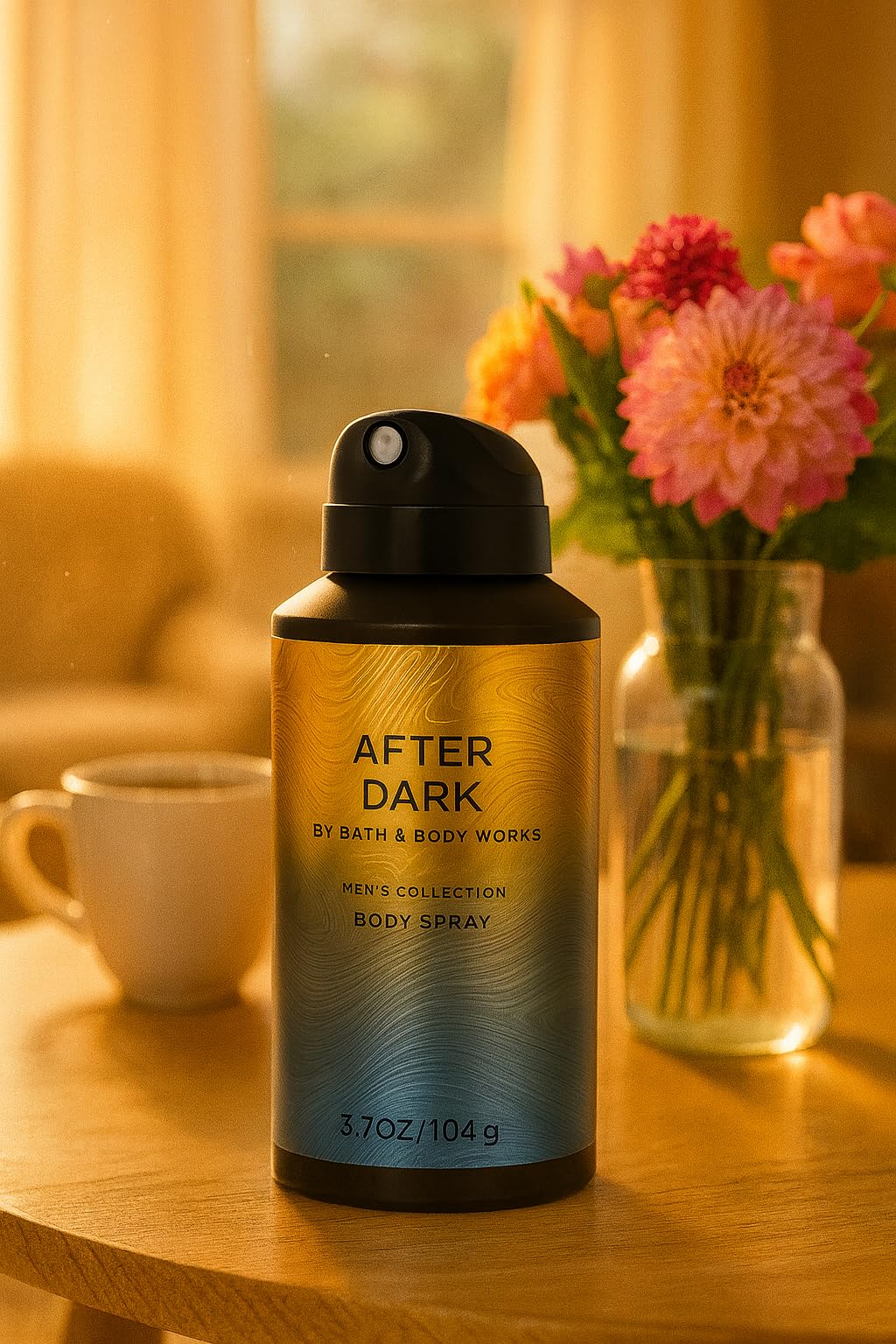 Bath & Body Works After Dark Body Spray for Men, 3.7 fl oz - Amber & Smooth Suede Scent, All-Day Freshness, Lightweight Body Mist Beauty & Personal Care Bath & Body Works