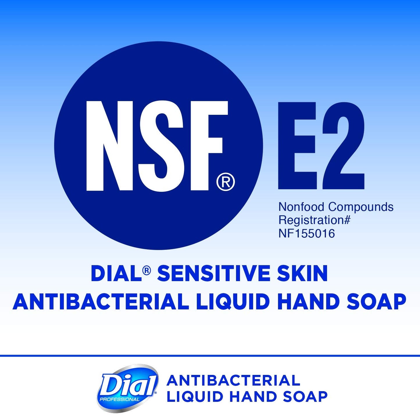 Dial Professional Sensitive Skin Antibacterial Liquid Hand Soap, 7.5 OZ Pump Bottle (Pack of 12) Beauty & Personal Care Dial