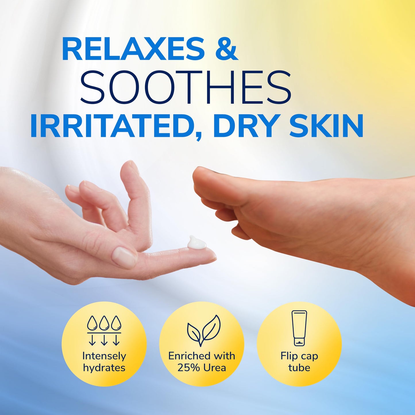 Dr. Scholl's Dry, Cracked Foot Repair Ultra-Hydrating Foot Cream Moisturizer, 3.5 oz, Skin Care Foot Lotion with 25% Urea for Dry Cracked Feet, Heals Beauty and Personal Care Dr. Scholl's