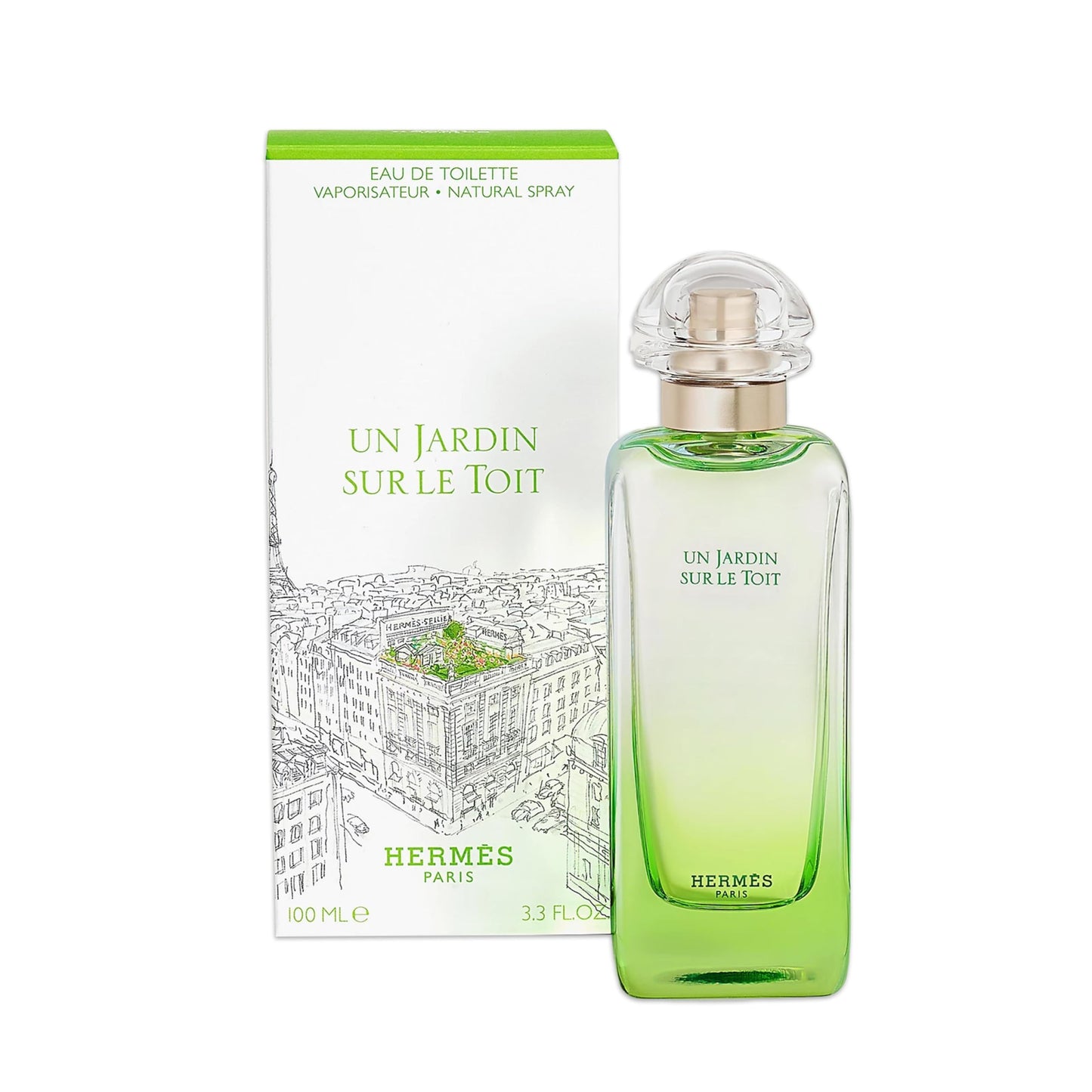 Un Jardin Sur Le Toit by Hermes 3.3 oz Eau de Toilette Spray Beauty & Personal Care Hermès