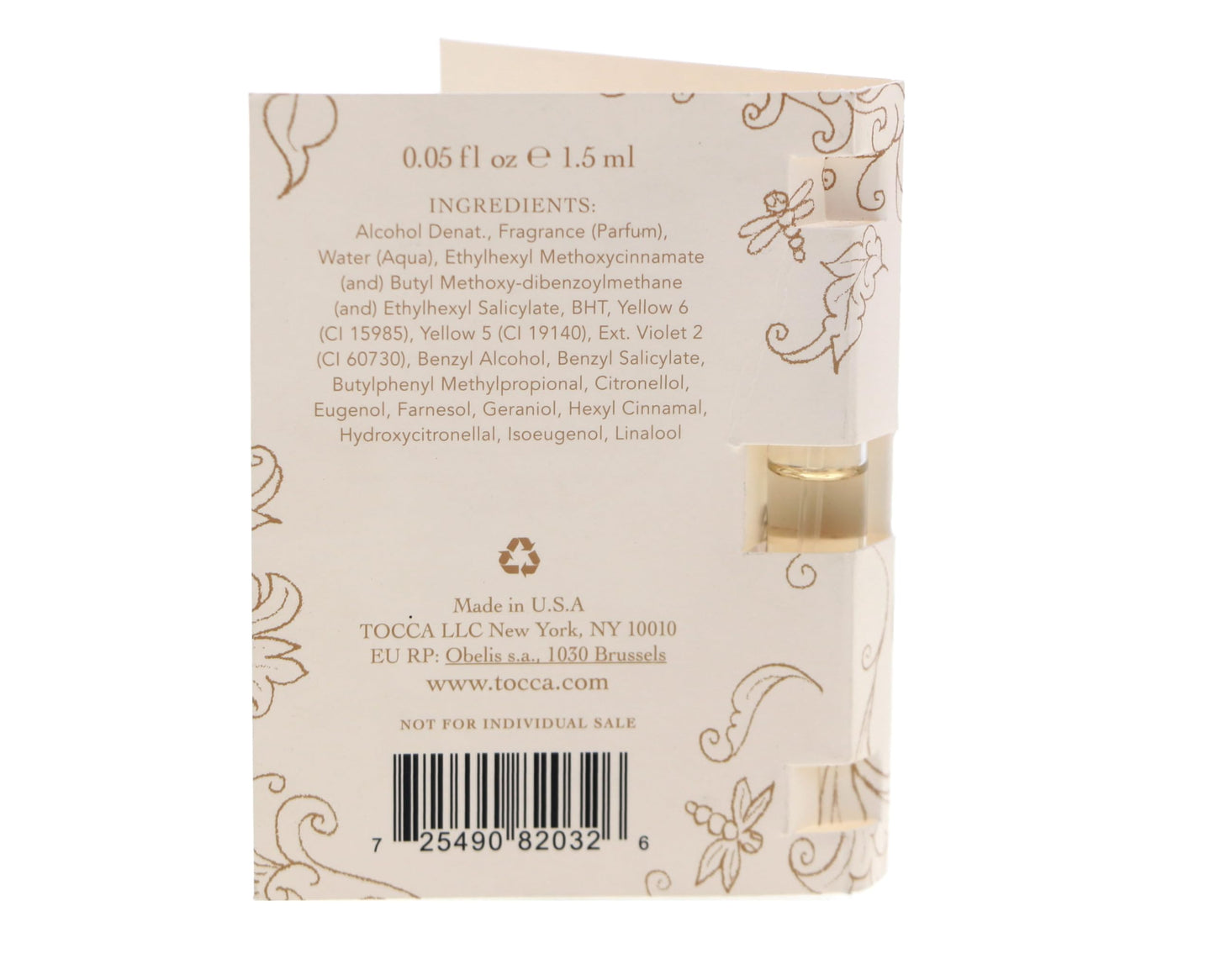 Tocca Florence For Women Eau De Parfume Vial Spray, 0.05 Ounce Beauty & Personal Care Tocca