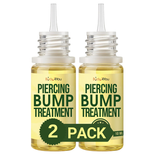 BodyJ4You Keloid Bump Removal Oil - Piercing Aftercare Shrinking Drops - Nose Ear Septum Belly Cartilage Scar Treatment Piercing Bump Solution - Tea Beauty and Personal Care BodyJ4You Default Title