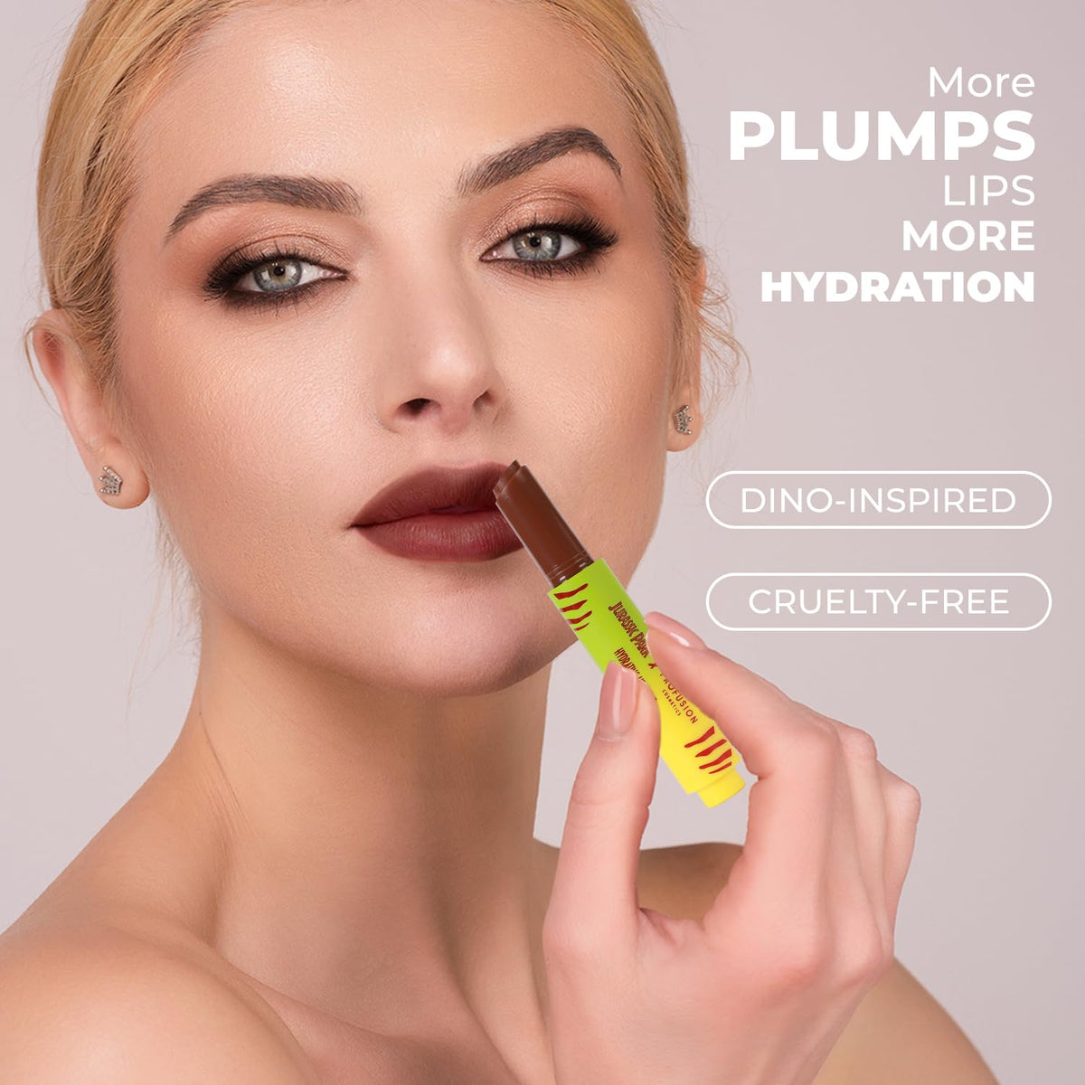 Profusion Cosmetics Hydrating Lip Plump - Jurassic Park Theme, Nourishing Formula with Vitamin E, Vegan, Cruelty-Free Lip Balm & Gloss, Moisturizing Beauty & Personal Care Profusion Cosmetics