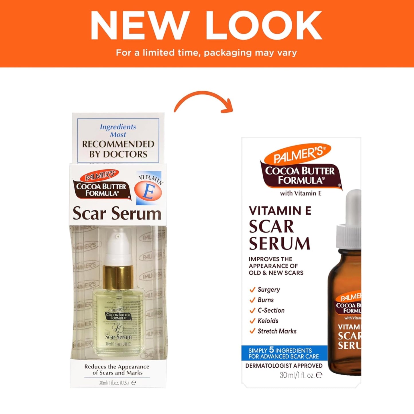 Palmer's Cocoa Butter Formula Scar Serum 1 oz (Pack of 5) Beauty & Personal Care Palmer's
