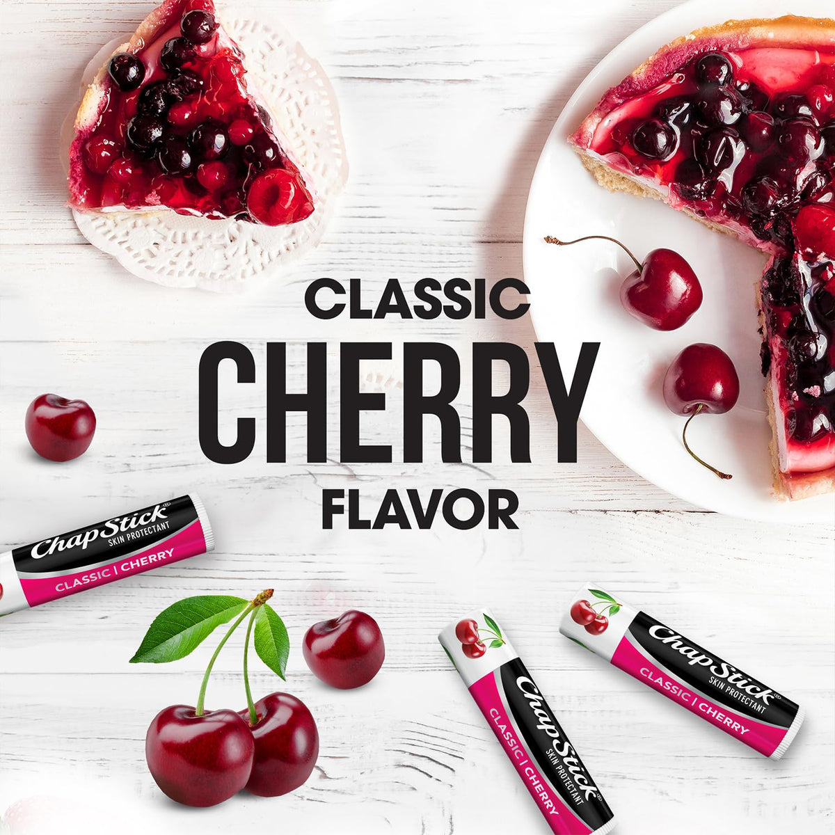 Chapstick Lip Balm Spf 4, Cherry - 0.15 Oz Beauty & Personal Care ChapStick