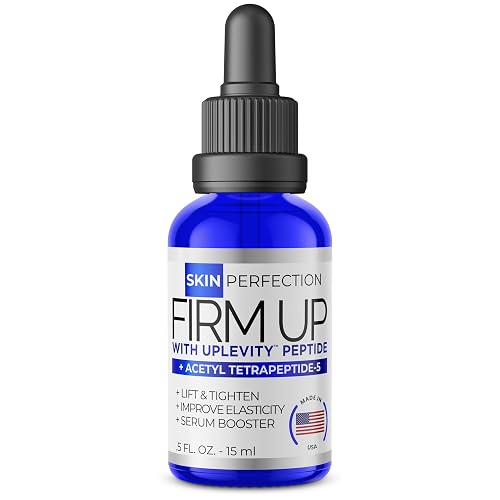 Skin Perfection Uplevity Anti-aging Tightening Peptide Serum Booster Firming Peptide Increase Elasticity Add To Any Moisturizer for Added Beauty & Personal Care Skin Perfection