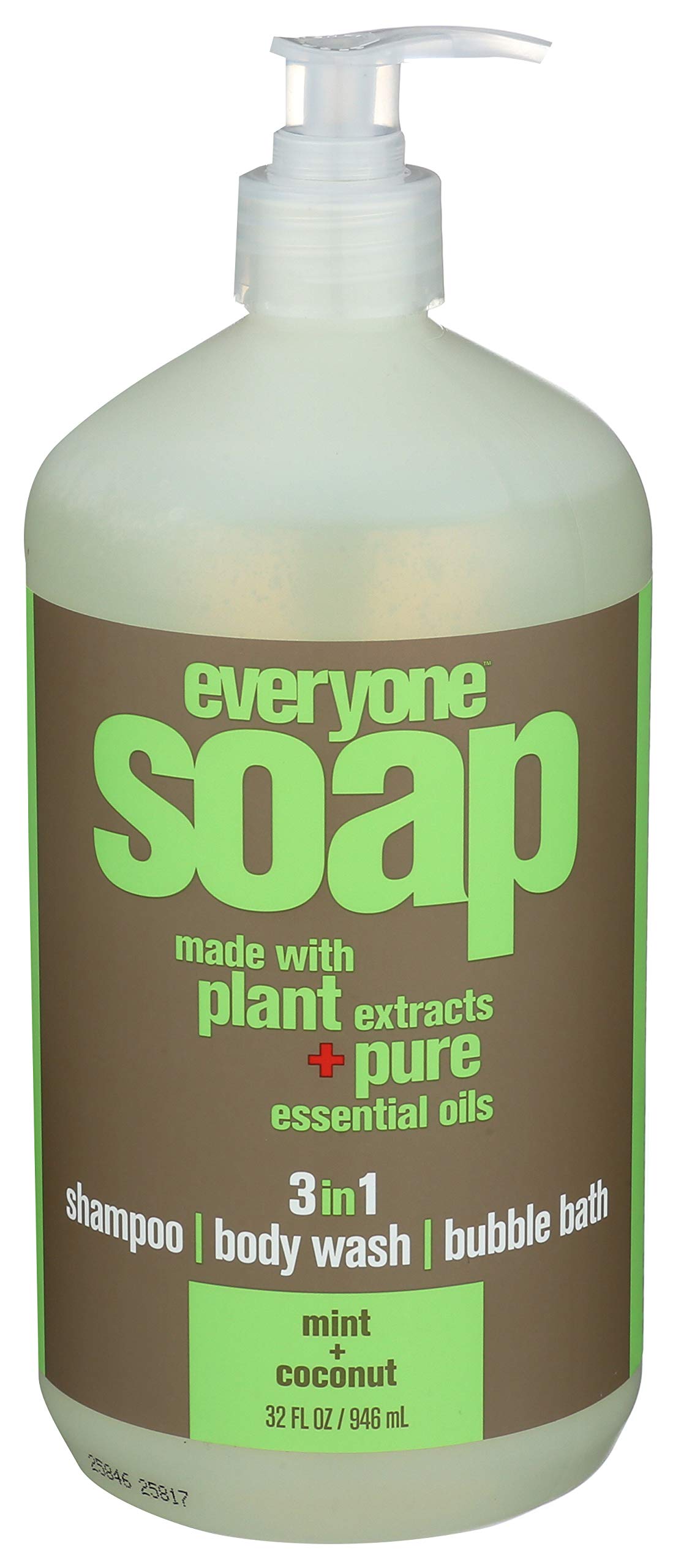 EO Products Natural Everyone Hand Soap Liquid, Mint and Coconut, 32 Ounce Beauty & Personal Care EO