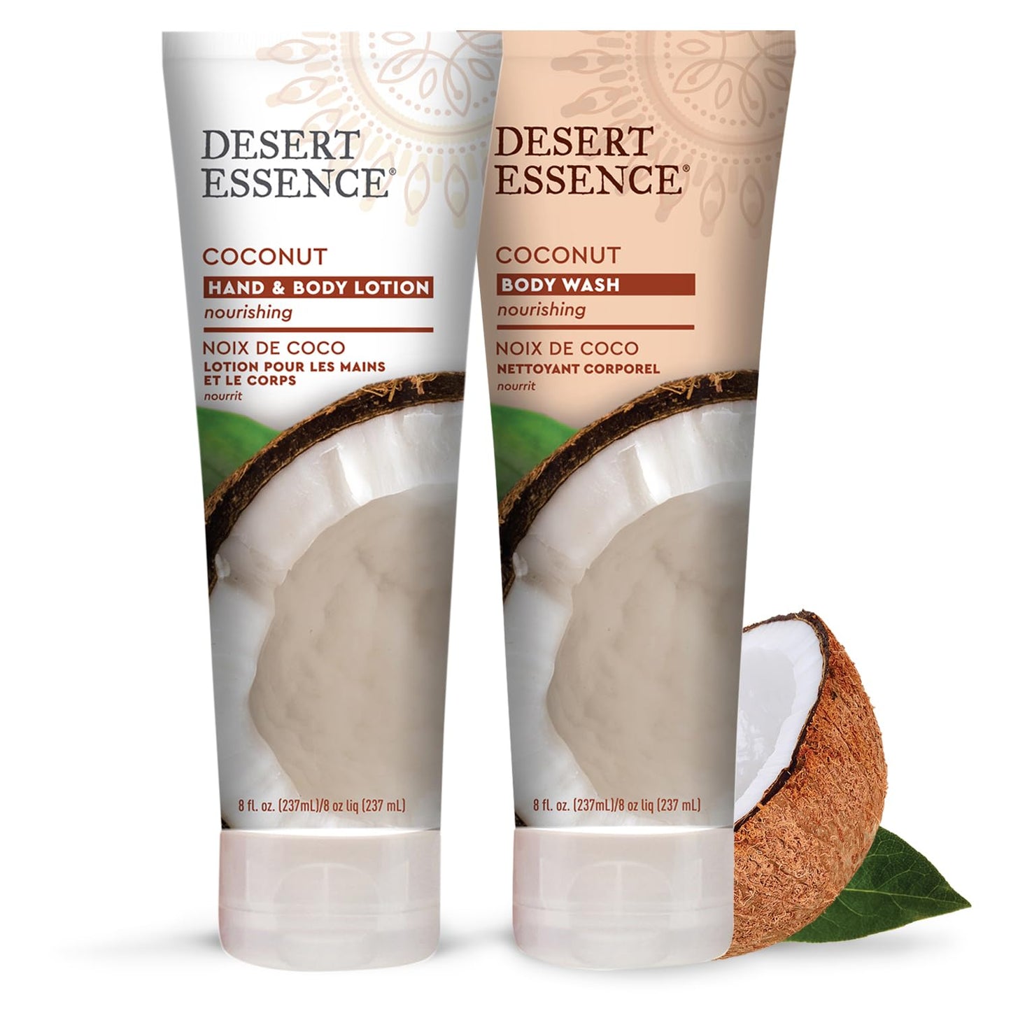 Desert Essence Organic Coconut Hand and Body Lotion 8 fl. oz. Beauty & Personal Care Desert Essence