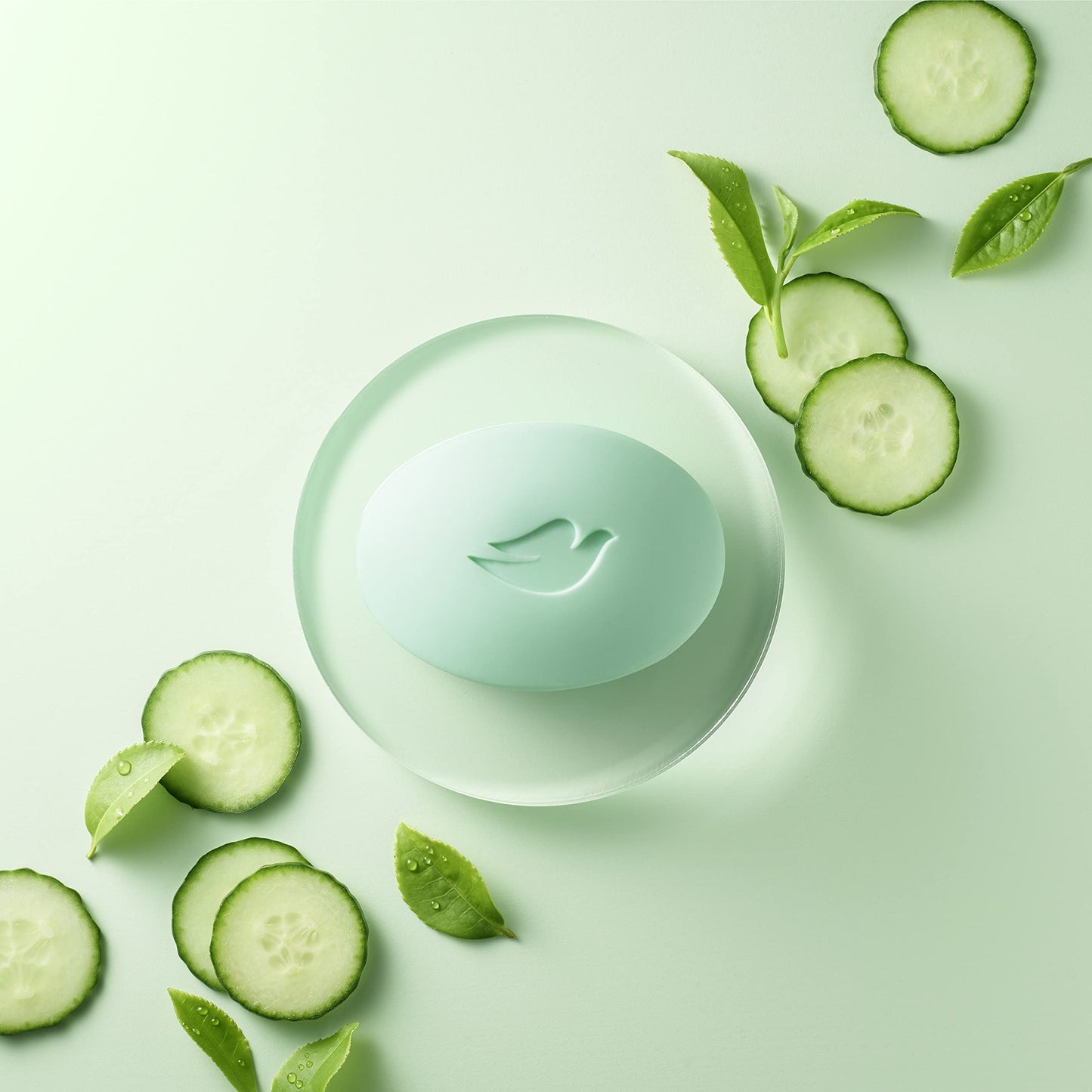 Dove Skin Care Beauty Bar For Softer Skin Cucumber and Green Tea More Moisturizing Than Bar Soap 3.75 oz, 4 Bars Beauty & Personal Care Dove