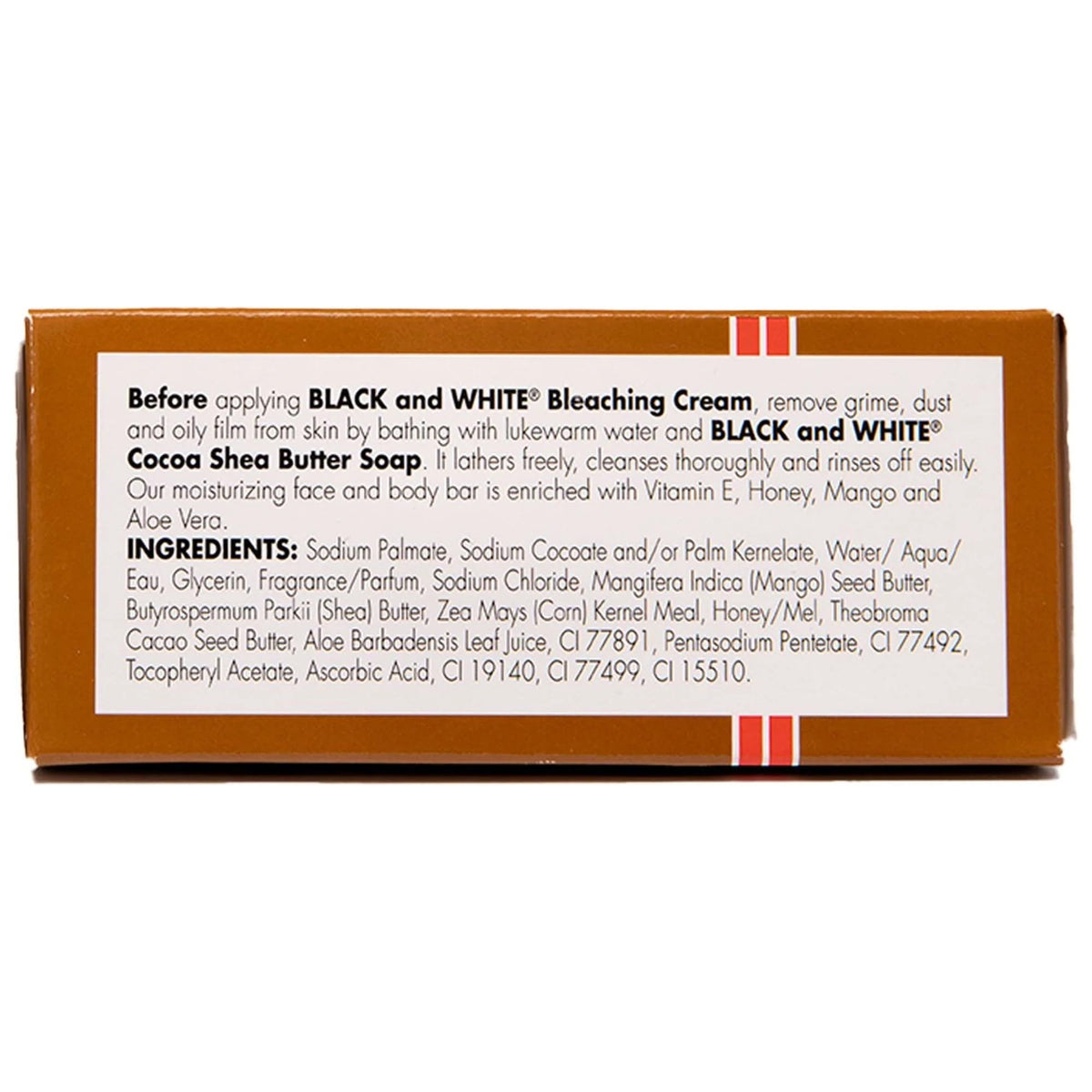 Black and White Cocoa & Shea Butter Soap 6.1 oz Beauty & Personal Care Black and White