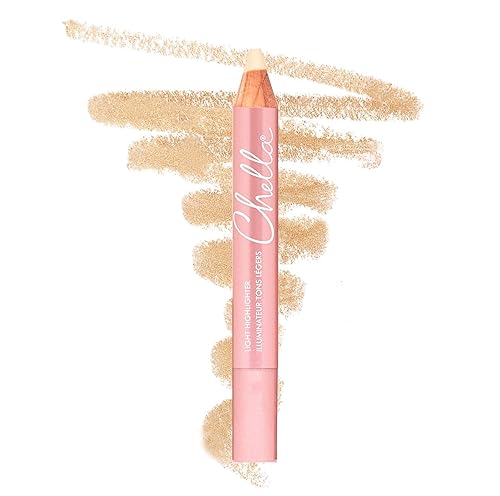 Chella Highlighter Makeup Pencil - Vegan, Cruelty Free, Paraben Free, Gluten Free - Use as a Highlighter, Concealer and Under Eye Liner (Light Matte) Beauty & Personal Care Chella