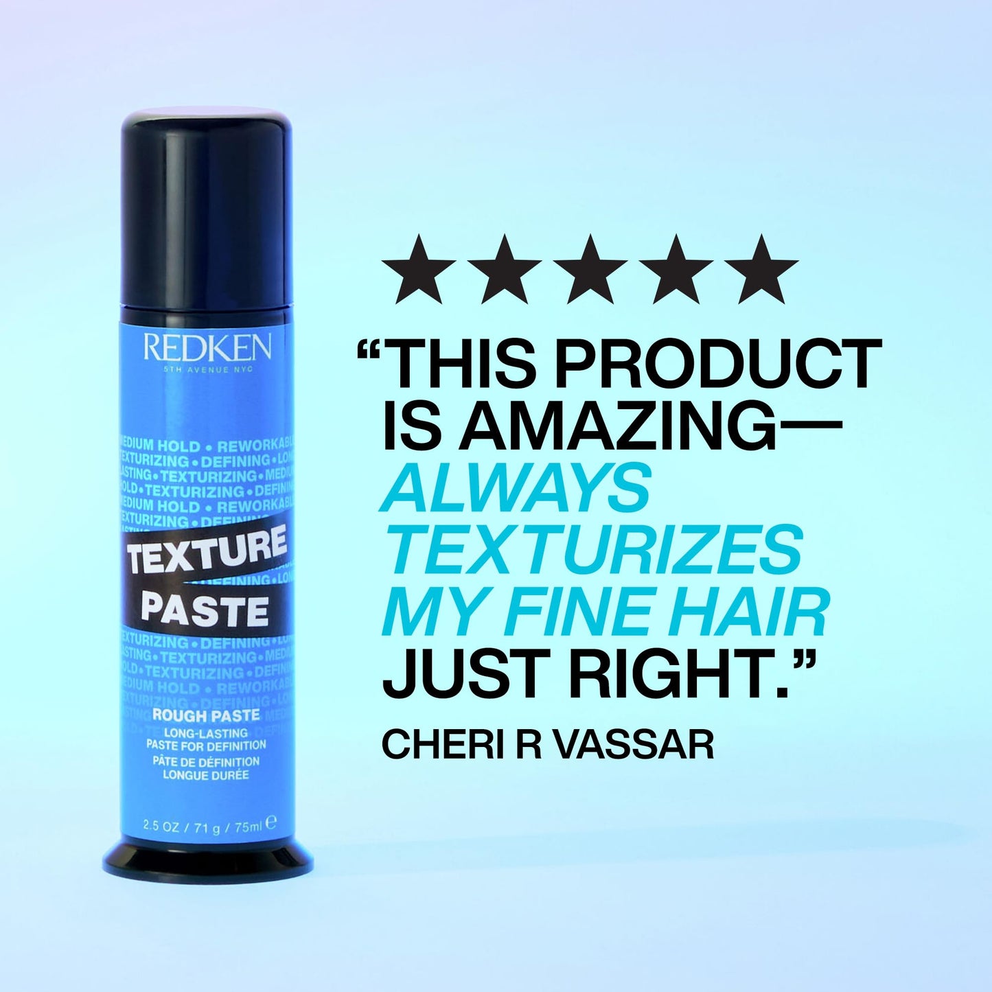 Redken Long-Lasting Styling Paste For All Hair Types - Adds Long-Lasting Texture & Definition With Flexible Control, Medium Hold Beauty and Personal Care Redken