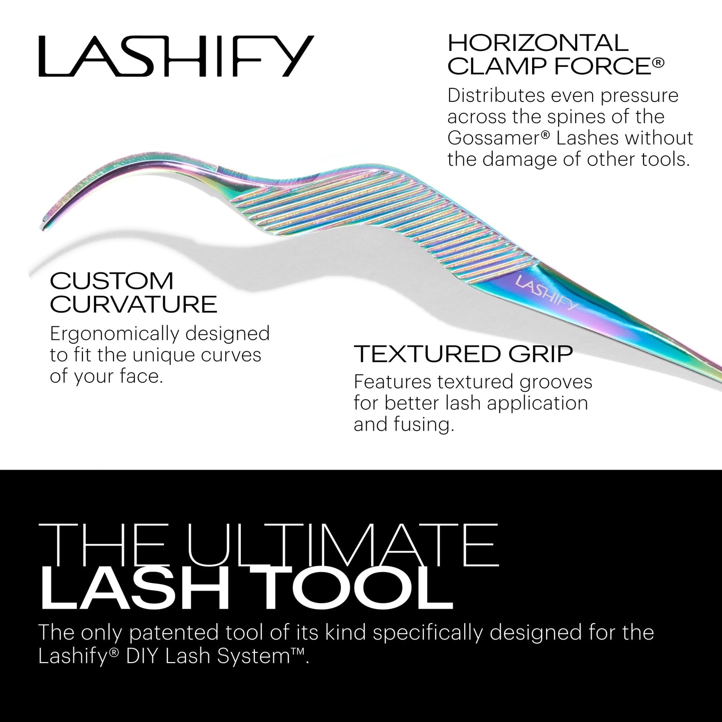 Lashify Fuse Control Wand for False Lashes, The Essential Tool for Salon-Quality Lash Extension Results at Home, Hologram Beauty & Personal Care Lashify