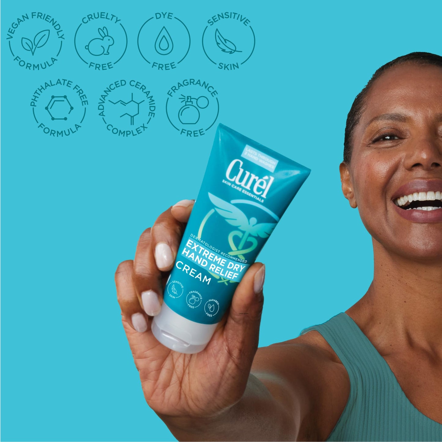 Curel Hand Cream for Dry to Extremely Dry Hands and Skin, 3 Fl Oz Beauty and Personal Care Curel