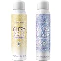 Elitles Made Hair Glitter, 2PCS Body Glitter Spray Glitter Hairspray for Kids Women, Long-Lasting Quick-Drying Holographic Glitter Spray for Hair Beauty & Personal Care Elitles Made