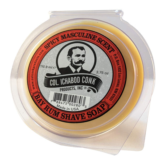 Col. Conk Bay Rum Shaving Soap 3.75 Ounce Large Beauty and Personal Care Colonel Conk