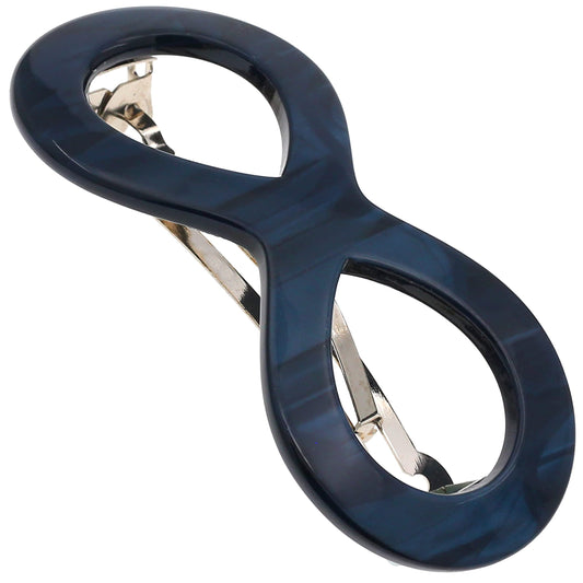 Camila Paris CP3275 French Hair Barrette Clip for Girls, Handmade, Blue, Strong Hold Grip Hair Clips for Women, No Slip and Durable Styling Girls Hair Beauty & Personal Care Camila