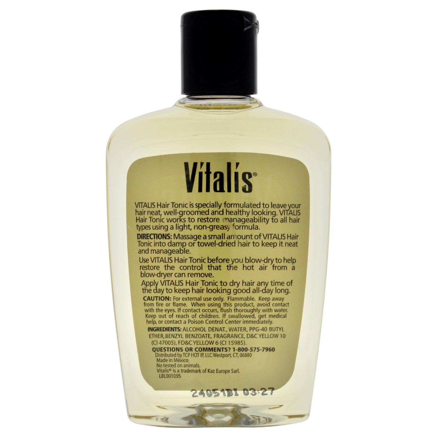 Vitalis Hair Tonic For Men, 7 ounce (pack of 1) (VT06017) Beauty & Personal Care VITALIS
