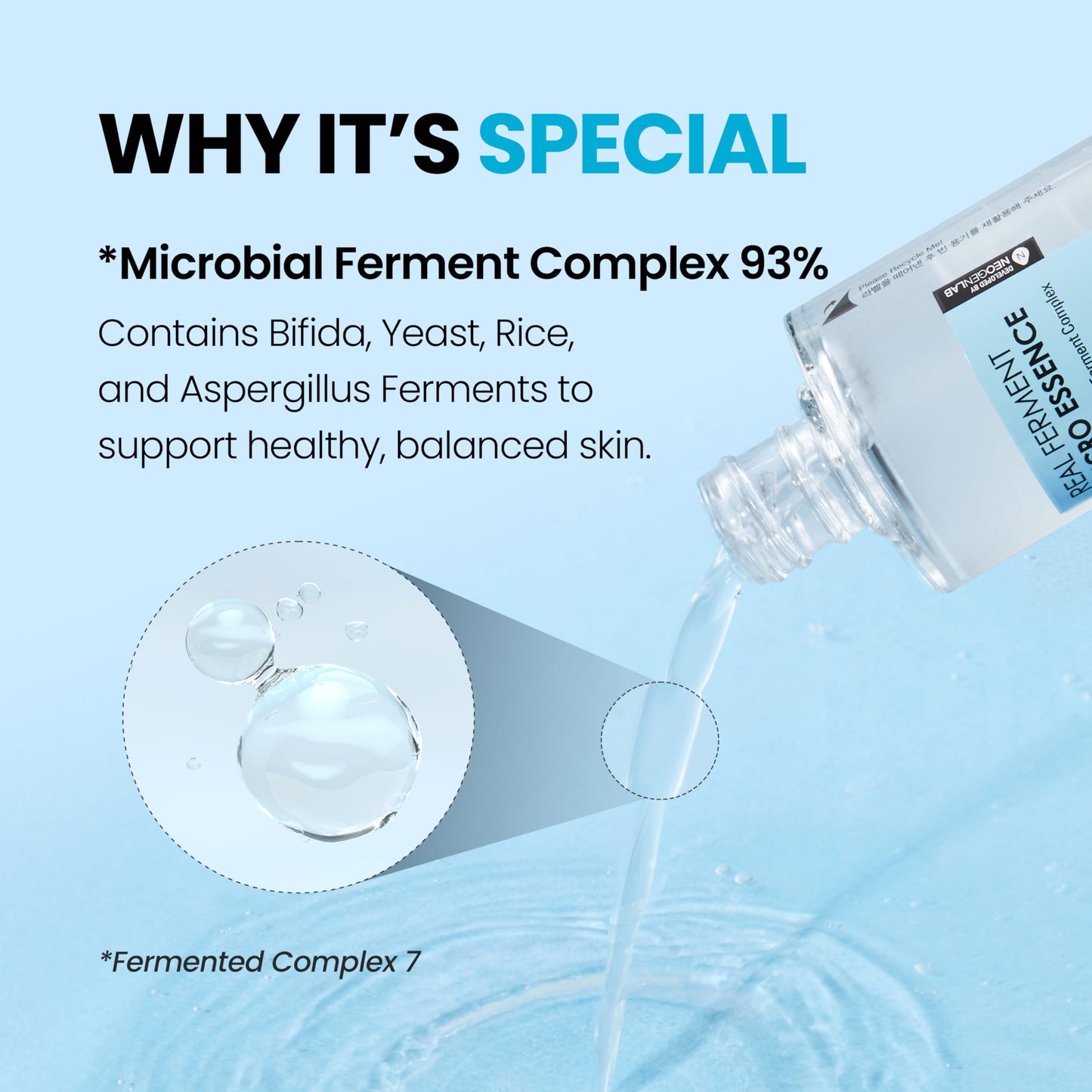 Real Ferment Micro Essence 150ml - Korean Skin Care Toner & Essence Enriched with 93% Ferments for Instantly Hydrated, Healthy Looking Skin 5.07 Fl Oz Beauty & Personal Care DERMALOGY by NEOGENLAB
