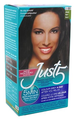 Just 5 Colorant Natural Black 1 Each (Pack of 6) Beauty & Personal Care Just 5
