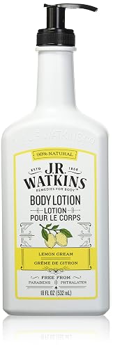 J.R. Watkins Daily Moisturizing Lotion, Lemon Cream, 18 Fl Oz Beauty & Personal Care J.R. Watkins