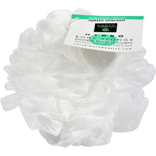 Earth Therapeutics Hydro Bdy Sponge White Ct Beauty and Personal Care Earth Therapeutics