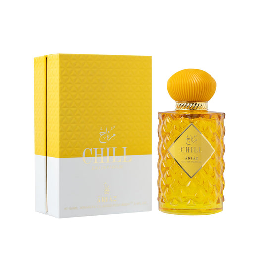 ARIAZ Chill Women Eau De Parfum - Signature Scent of Sweet Feminine Elegance with Apple, Raspberry, Coconut, Marshmallow, Strawberry, Vanilla & Musk Beauty & Personal Care ARIAZ