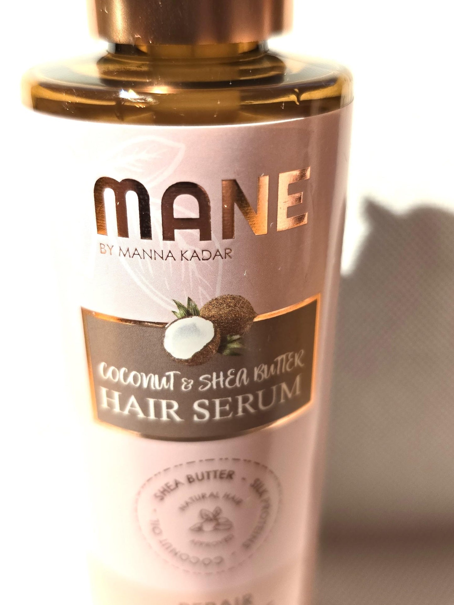 Manna Kadar Mane Coconut & Shea Butter Hair Serum, 6 oz, Pack of 2, Pink Beauty & Personal Care Manna Kadar