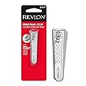 Revlon Compact Nail Clipper, Small Mini Design, Perfect for Travel, Use to Trim Fingernails and Toenails, Stainless Steel, 1 Count Beauty & Personal Care REVLON