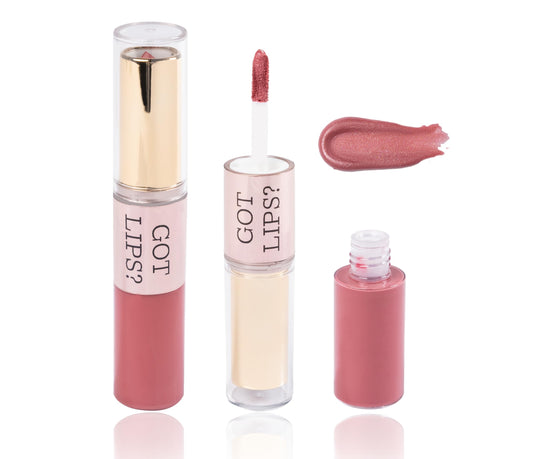 Got Lips? 2in1 Matte Lipstick & Liquid Lipgloss Lipstick - Richly Pigmented, Nourishing, Hydrating, Lightweight Velvety, Kissable, Anti-Smudging, Long Beauty & Personal Care got? WE GOT THE SOLUTIONS!