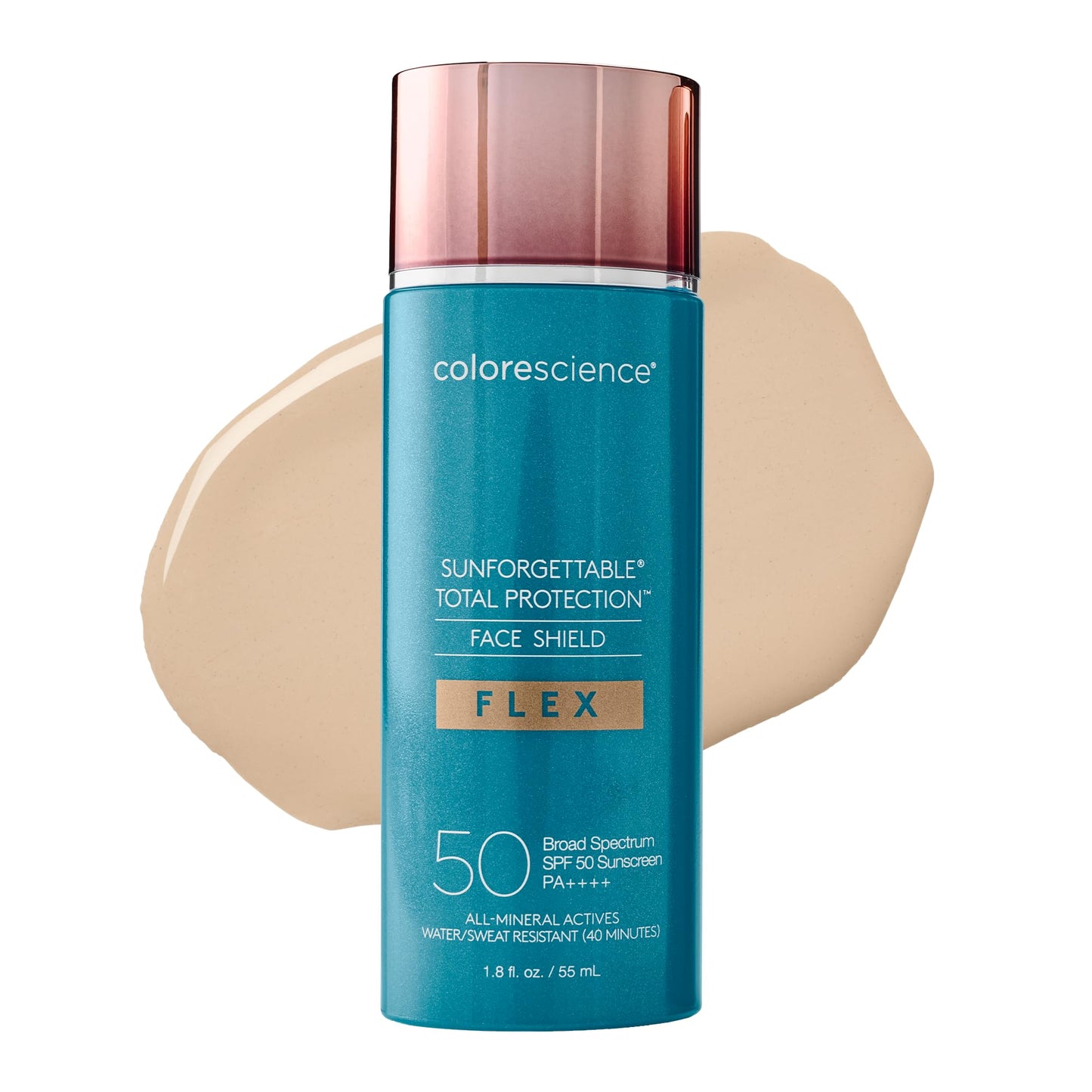 Colorescience Total Protection Face Shield Flex SPF 50, Zinc Oxide Formula, Fair, 1.8 fl. oz (Pack of 1) Beauty & Personal Care Colorescience