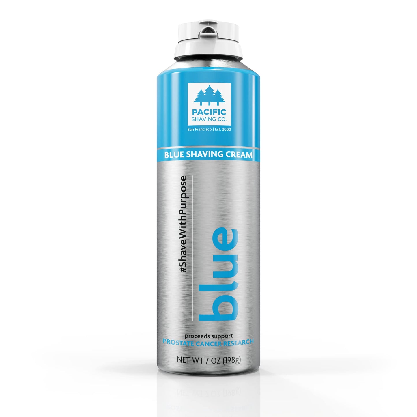 Pacific Shaving Company Blue Shaving Cream - Foaming Colorful Shaving Cream - Hydrating, Redness Reducing + Irritation Free Shave Cream (7 Oz) Beauty & Personal Care Pacific Shaving Company
