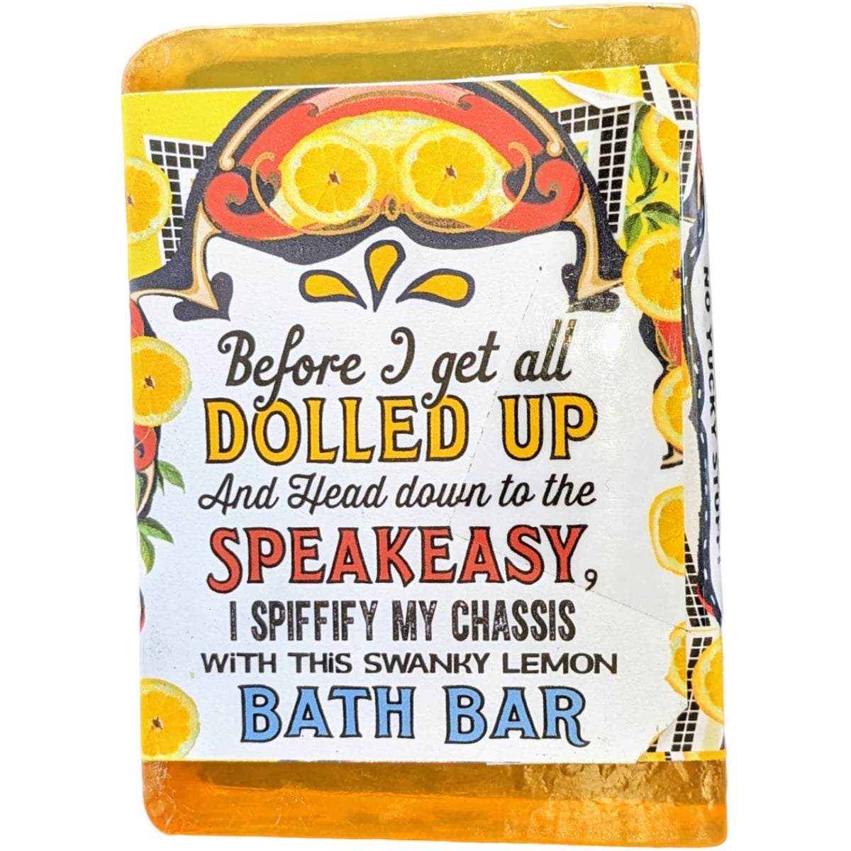 Filthy Bohemian Lucky Ducky Lemon Drop Soap Bar Beauty & Personal Care Filthy Farmgirl