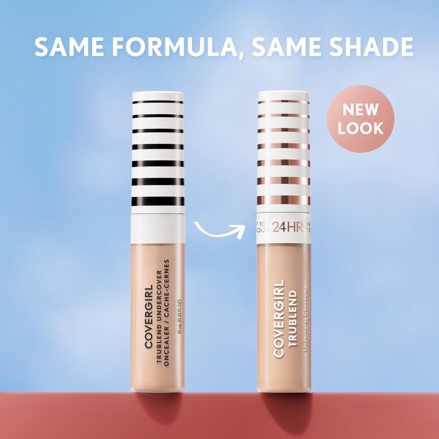 COVERGIRL TruBlend Undercover Concealer, Natural Ivory, 0.33 Fl Oz (Pack of 2) Beauty and Personal Care COVERGIRL