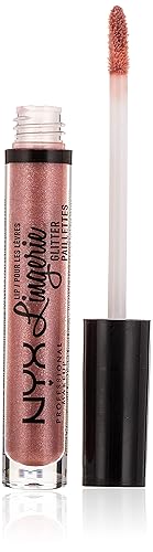 NYX PROFESSIONAL MAKEUP Lip Lingerie Glitter, Lip Gloss - Spirit (Nude Pink) Beauty & Personal Care NYX PROFESSIONAL MAKEUP