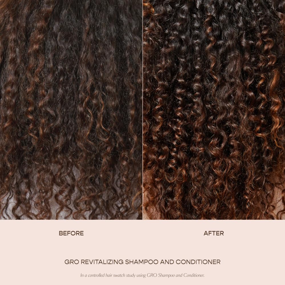 VEGAMOUR GRO Revitalizing Conditioner | Smooths, Strengthens and Adds Shine to Thinning Hair | Clean, Vegan, Cruelty-Free, Clinically Proven and Color Beauty & Personal Care VEGAMOUR
