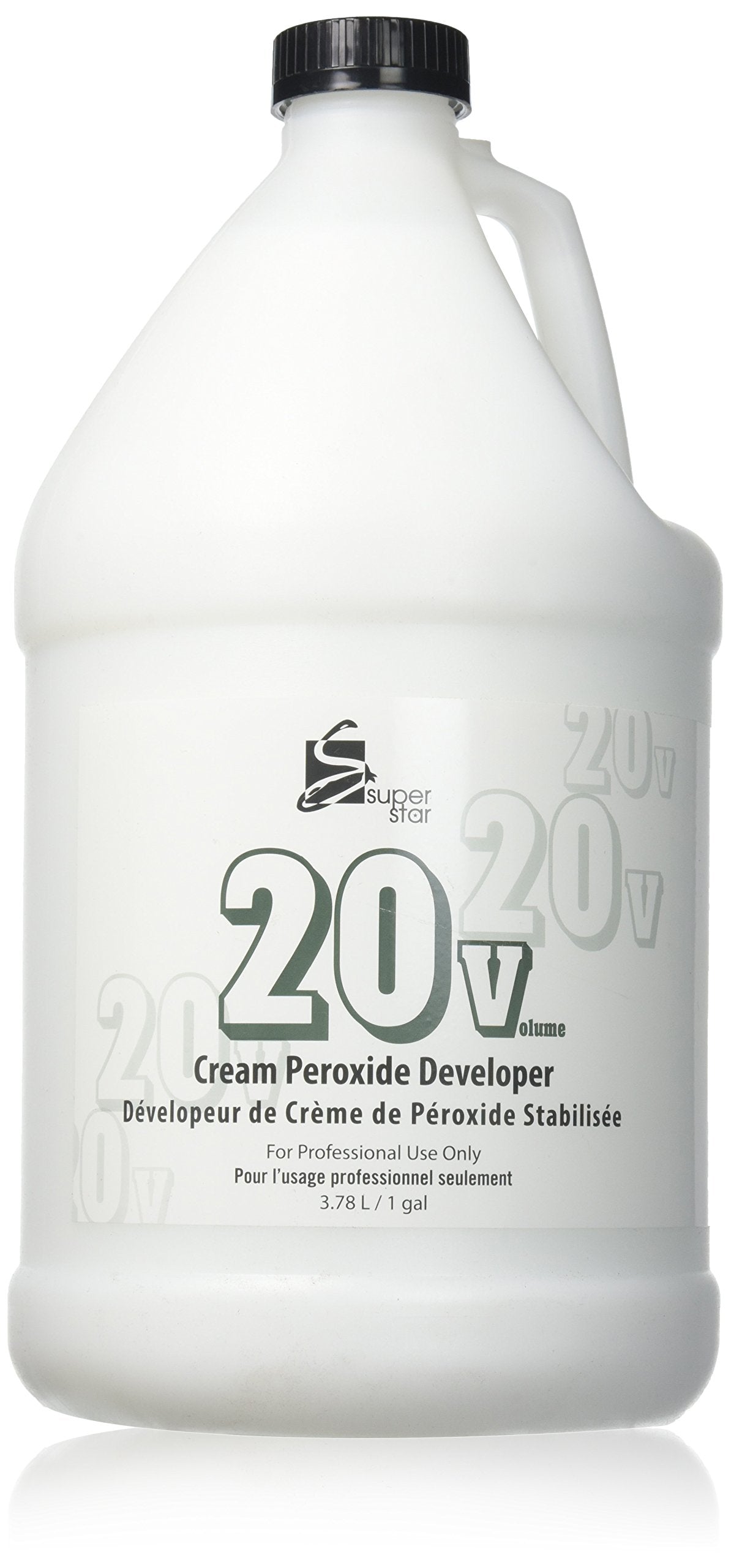 Super Star Stabilized Cream Peroxide Developer, 20v , 3.8 L / 1 Gallon (1-Count) Beauty & Personal Care Super Star