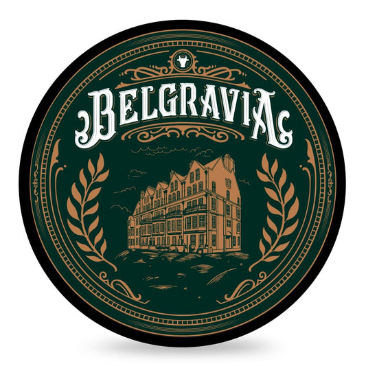 Belgravia Shaving Soap. Enriched with Donkey Milk, Water Buffalo Milk, Whey Proteins,Omega 6, Hops Extract. Scent of Bergamot, Pineapple, Pink Pepper Beauty and Personal Care Wholly Kaw