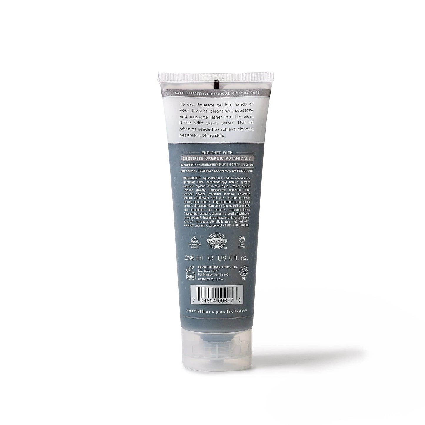 Earth Therapeutics Charcoal Purifying Body Wash Beauty & Personal Care Earth Therapeutics