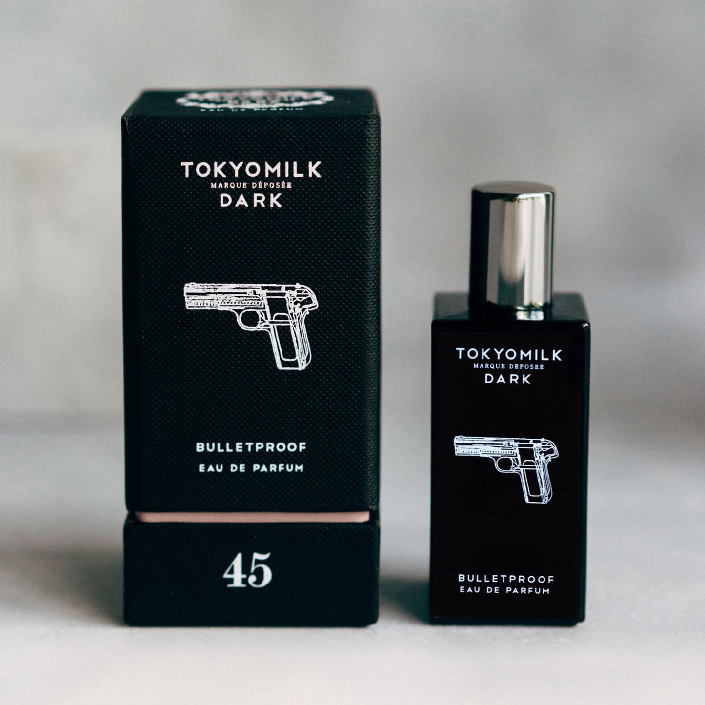 TOKYOMILK Dark Bulletproof Eau de Parfum, 1.6 fl oz, 47.3 ml - Warm Coconut, Sultry Teas, Ebony Woods, & Ecotic Spice - Sophisticated & Elegant Beauty & Personal Care TOKYOMILK