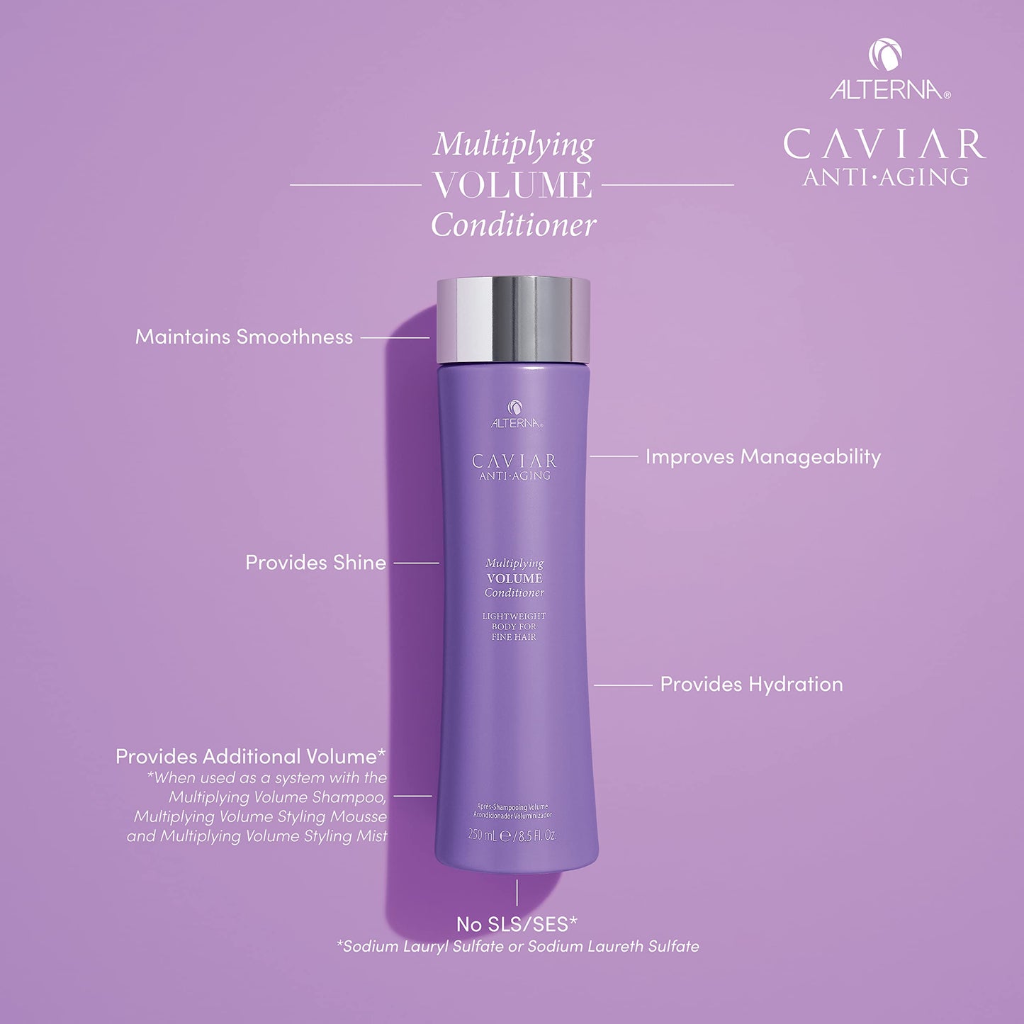 Alterna Haircare CAVIAR Anti-Aging Multiplying Volume, Conditioner, 33.8 Fl Oz Beauty & Personal Care Alterna