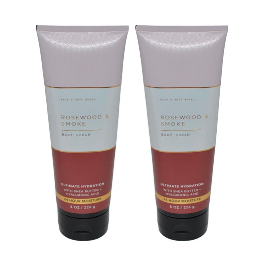 Bath & Body Works Ultimate Hydration Body Cream Pack of 2 (Rosewood Smoke),8.0 fluid_ounces Beauty & Personal Care Bath & Body Works