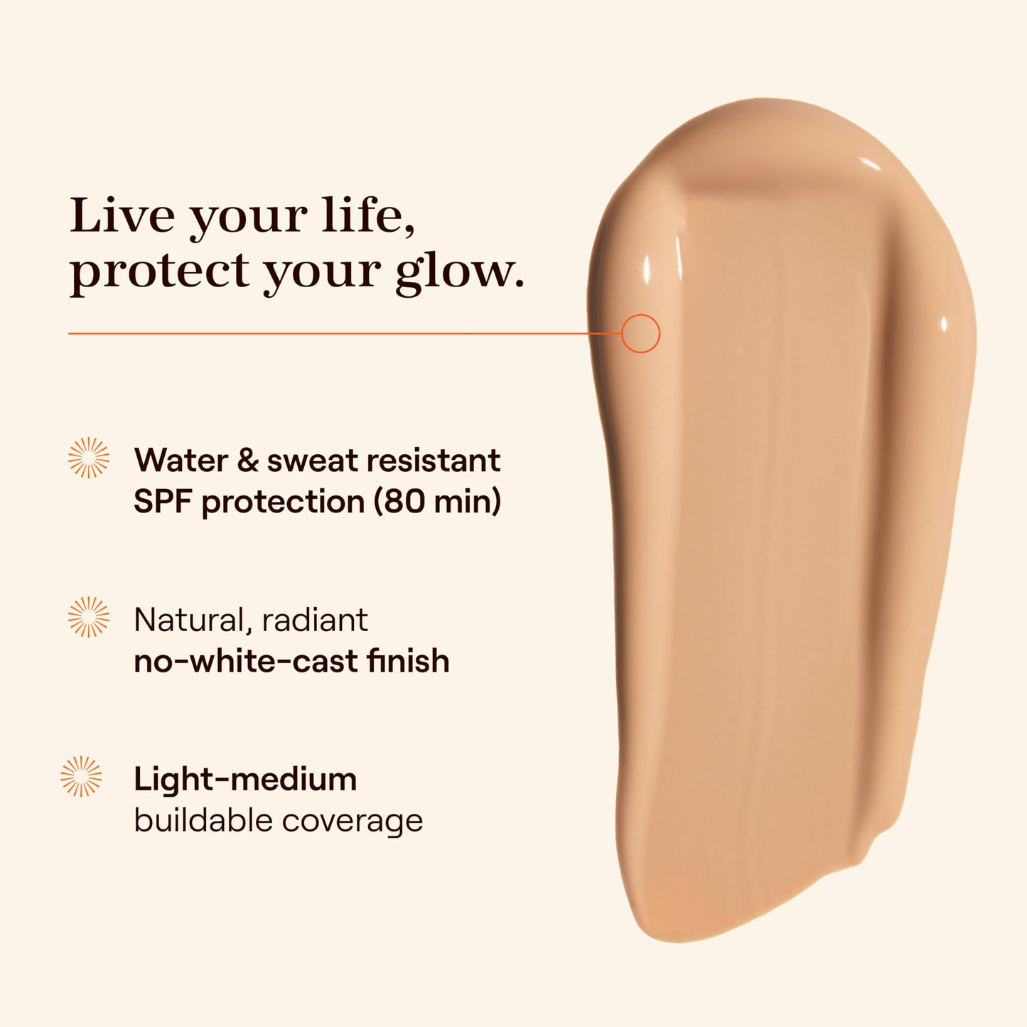 Live Tinted Hueguard Tinted Sunscreen SPF 50 - Mineral Sunscreen for Face, Skin Tint with Buildable Coverage, Dewy Glow Finish, Hydrating, Vegan Beauty & Personal Care Live Tinted