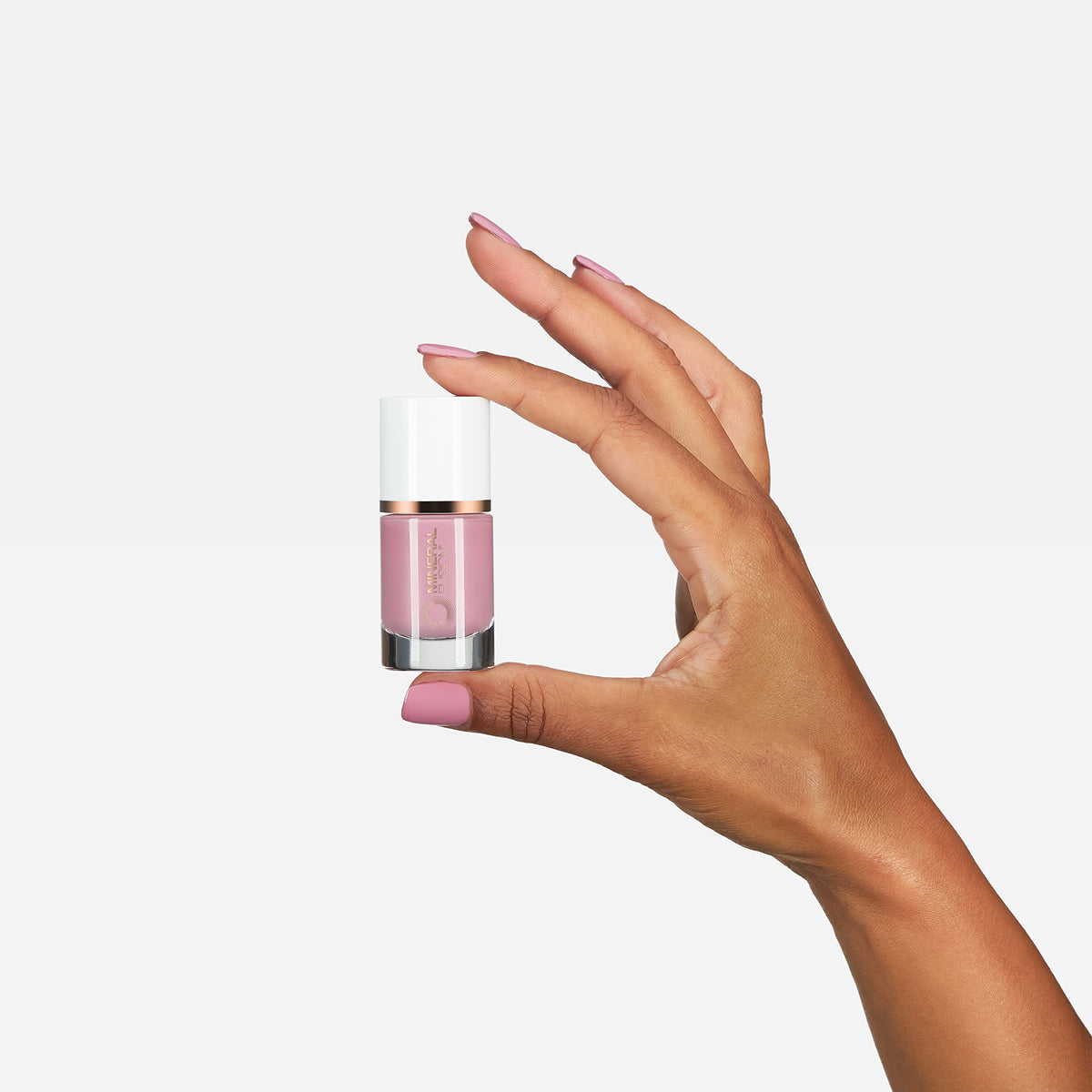 Mineral Fusion Nail Polish, Mauve Rose Pink, Flirtini Flirtini 0.33 Fl Oz (Pack of 1) Beauty & Personal Care Mineral Fusion