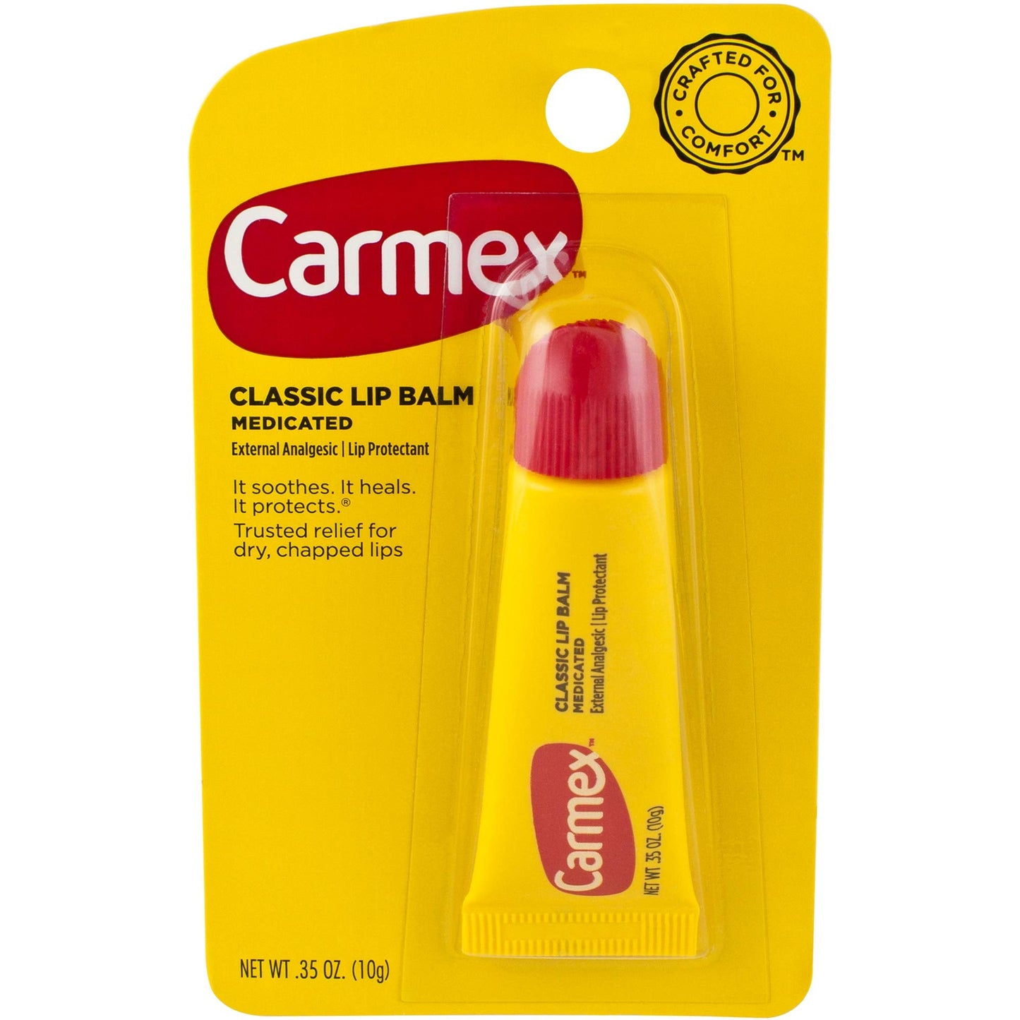 Carmex Original Tube, 0.35 Ounces each (Value Pack of 3) Beauty and Personal Care Carmex