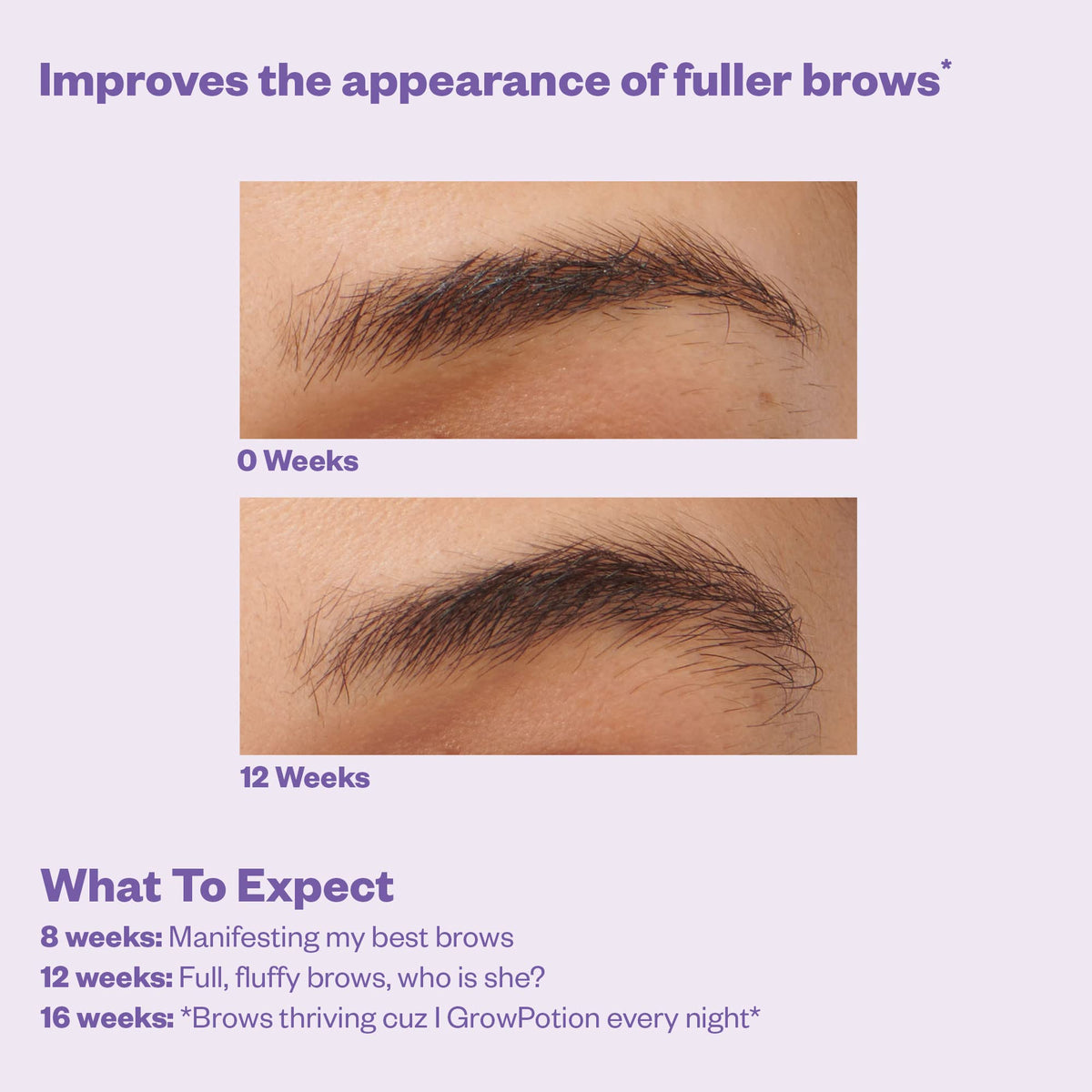 Kosas GrowPotion Fluffy Eyebrow and Eyelash Boosting Serum